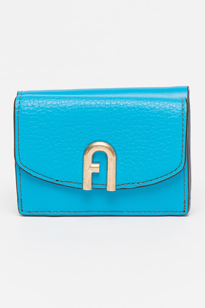 Furla Кожено портмоне Primula с лого - Pepit.bg