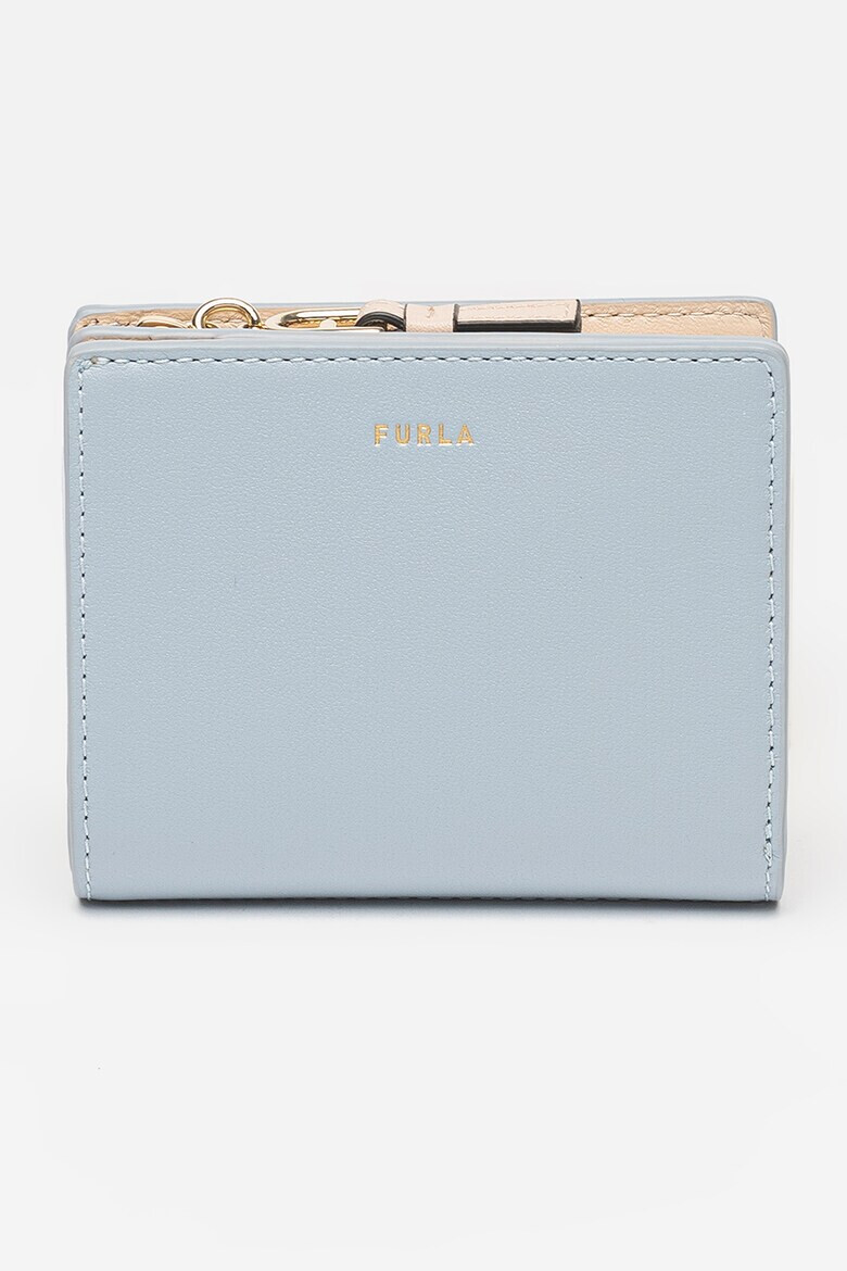 Furla Кожено портмоне с лого - Pepit.bg
