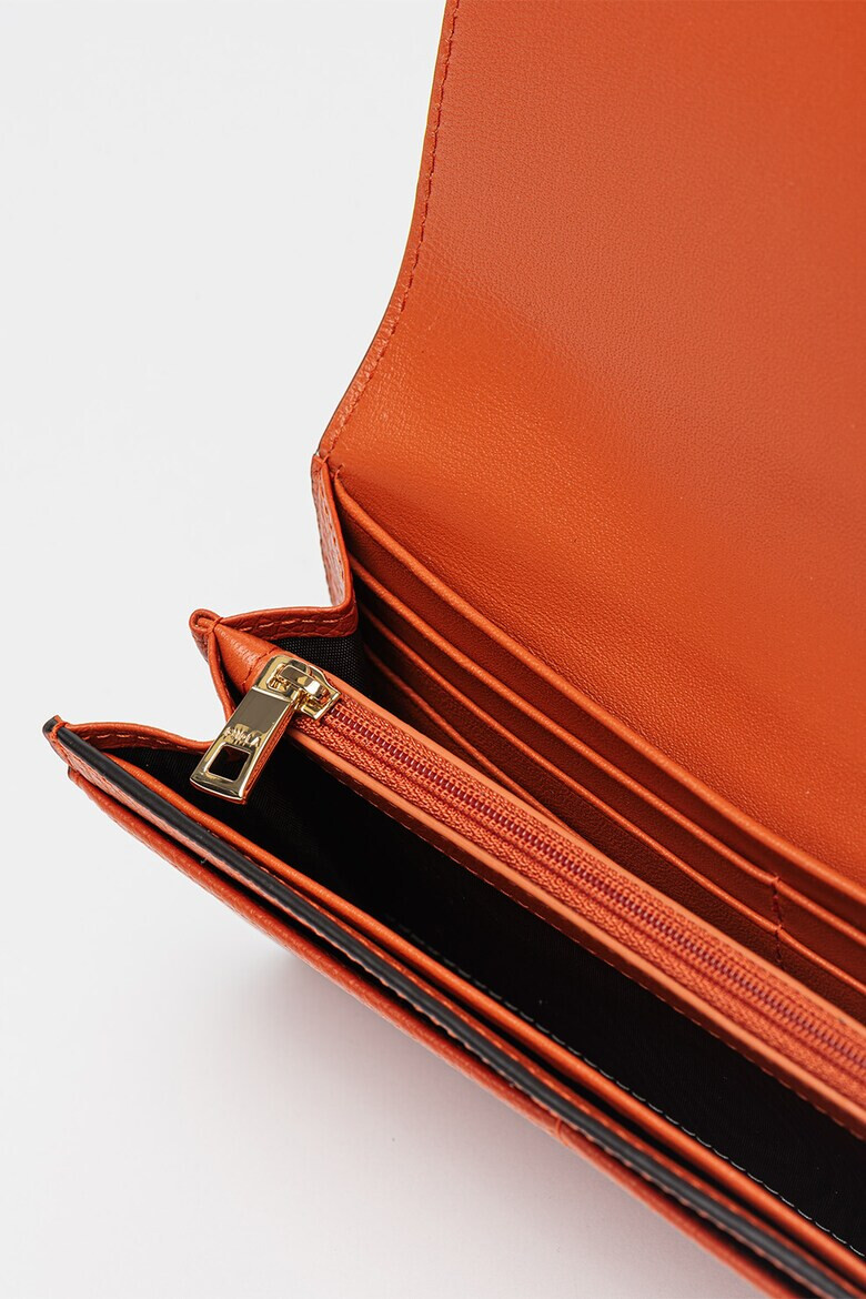 Furla Кожено портмоне Sfera Continental с капаче - Pepit.bg