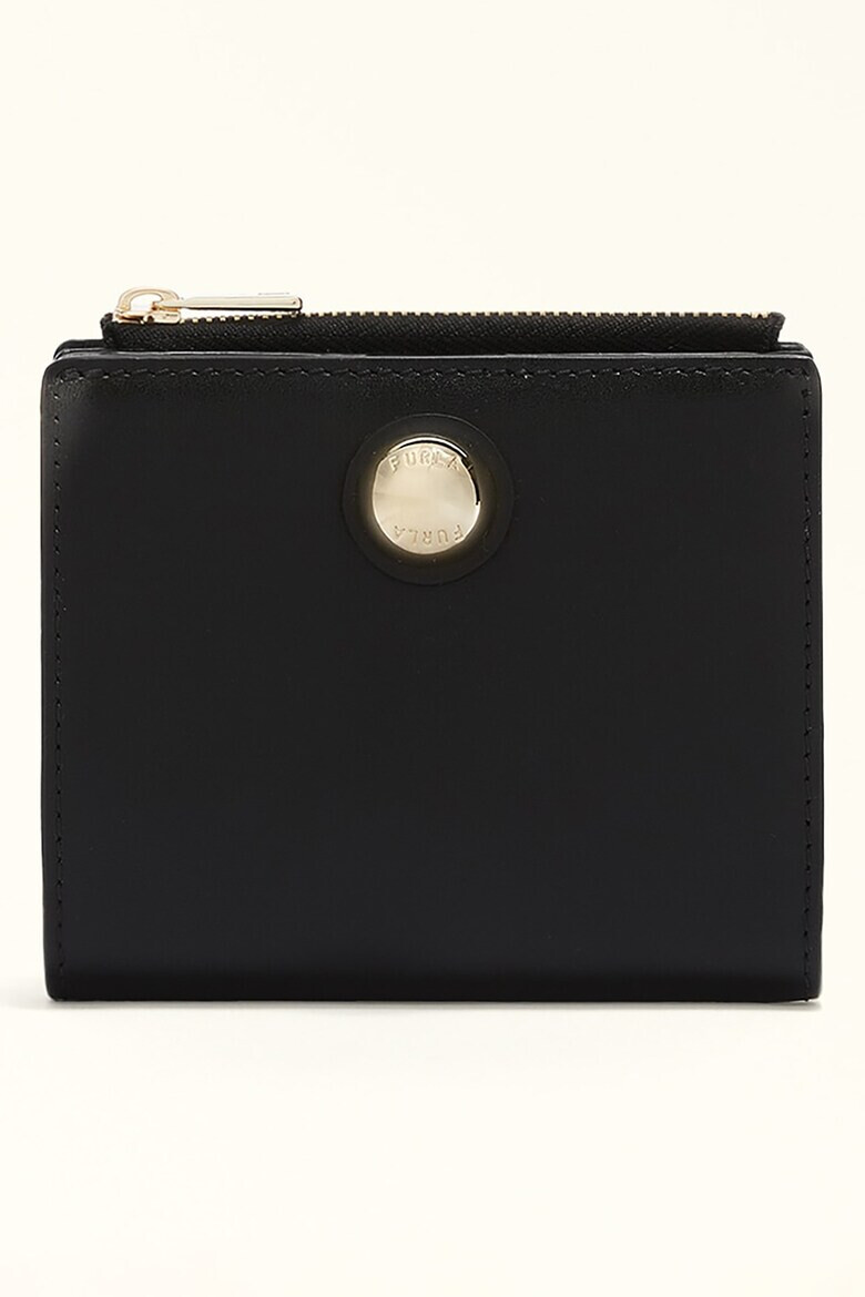 Furla Кожено портмоне Sfera с лого - Pepit.bg