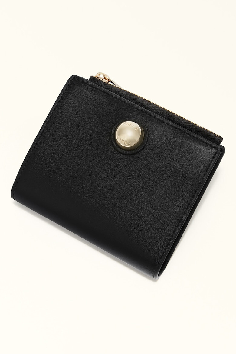Furla Кожено портмоне Sfera с лого - Pepit.bg