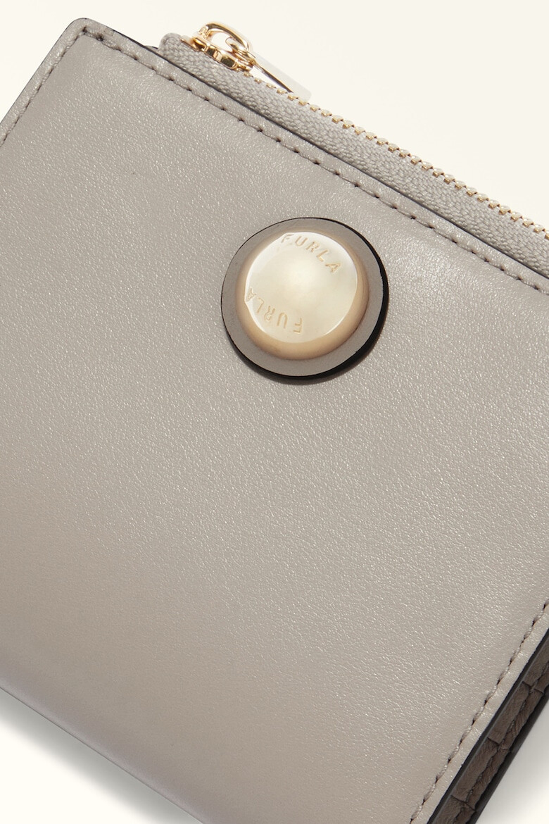 Furla Кожено портмоне Sfera с лого - Pepit.bg