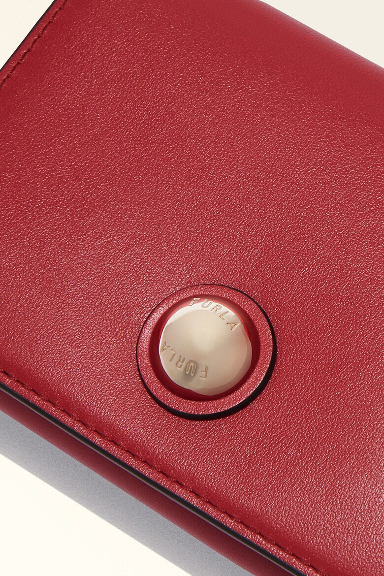 Furla Кожено портмоне Sfera с лого - Pepit.bg