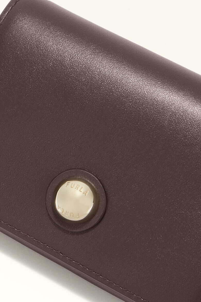 Furla Кожено портмоне Sfera с лого - Pepit.bg