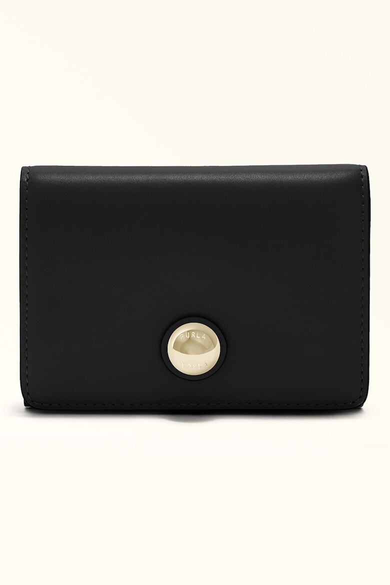 Furla Кожено портмоне Sfera с лого - Pepit.bg