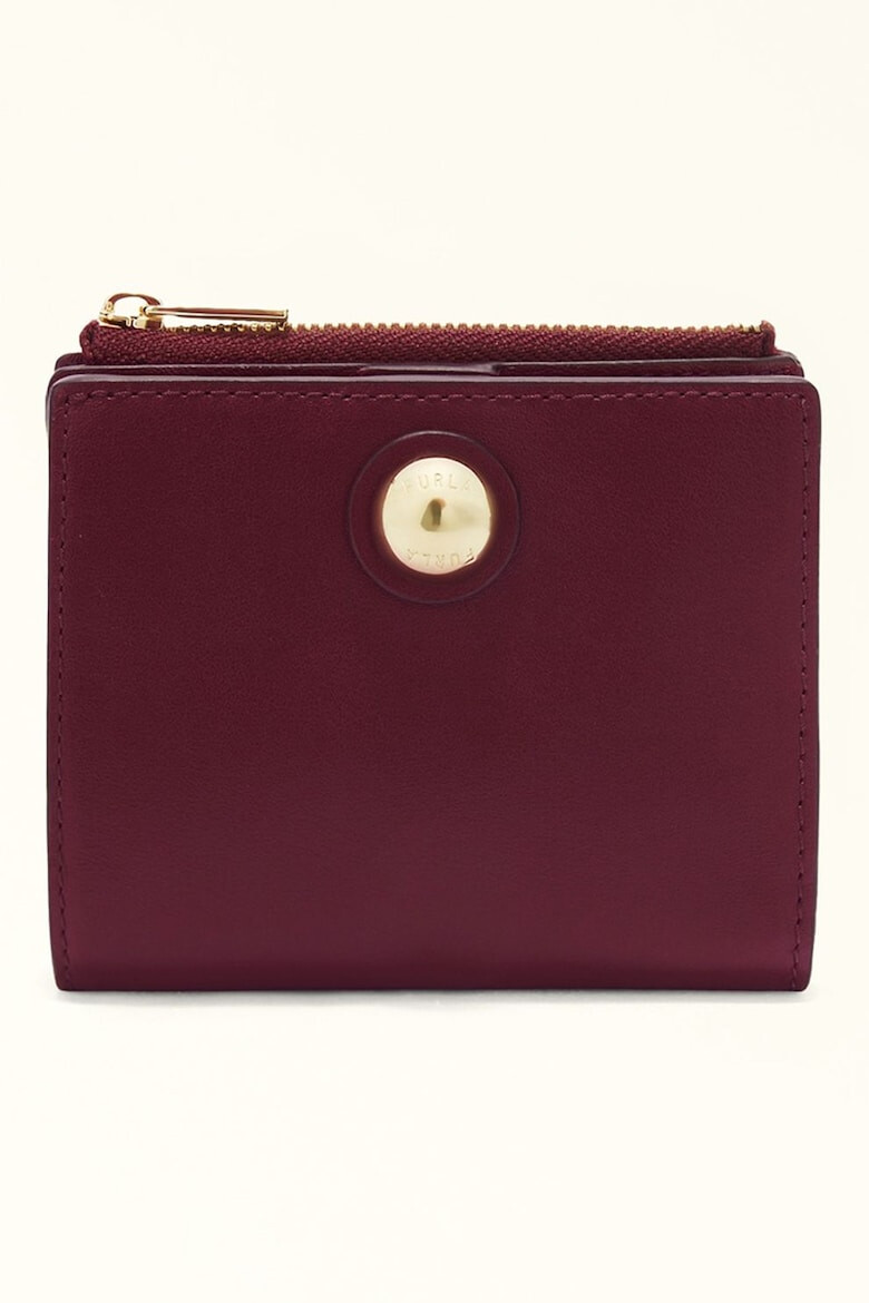 Furla Кожено портмоне Sfera с лого - Pepit.bg