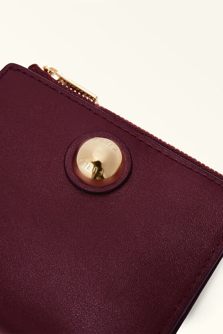 Furla Кожено портмоне Sfera с лого - Pepit.bg