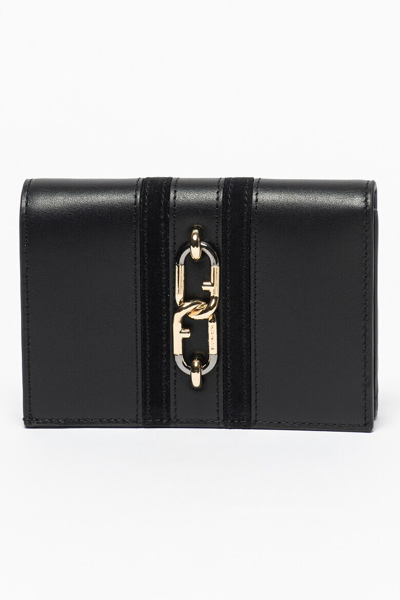 Furla Кожено портмоне Sirena Compact с лого - Pepit.bg