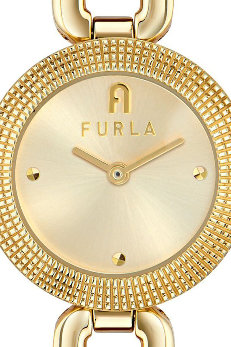 Furla Кварцов часовник с кожена каишка - Pepit.bg