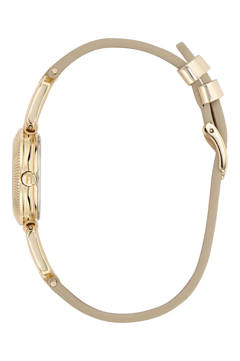 Furla Кварцов часовник с кожена каишка - Pepit.bg