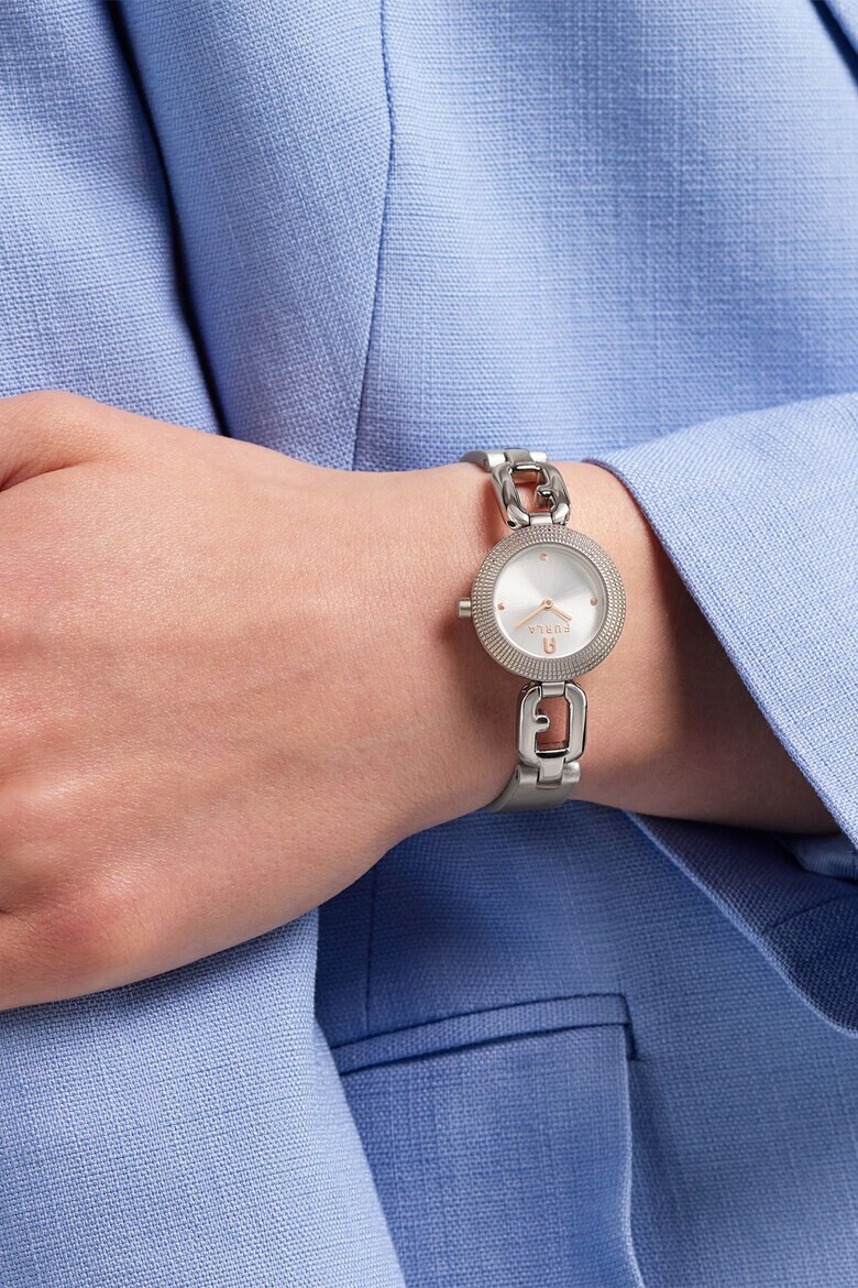 Furla Кварцов часовник с кожена каишка - Pepit.bg