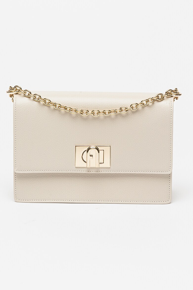 Furla Кожена чанта 1927 с презрамка тип верижка - Pepit.bg