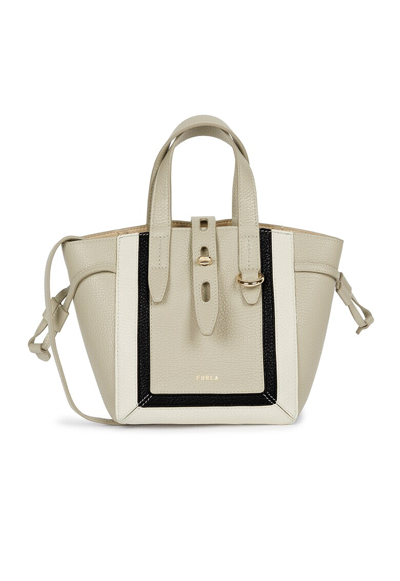 Furla Малка кожена чанта Basrfua - Pepit.bg