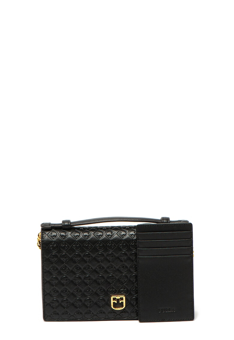 Furla Малка кожена чанта Belvedere - Pepit.bg