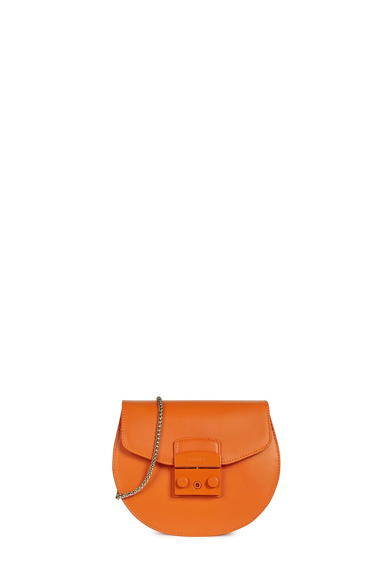 Furla Малка кожена чанта Metropolis - Pepit.bg
