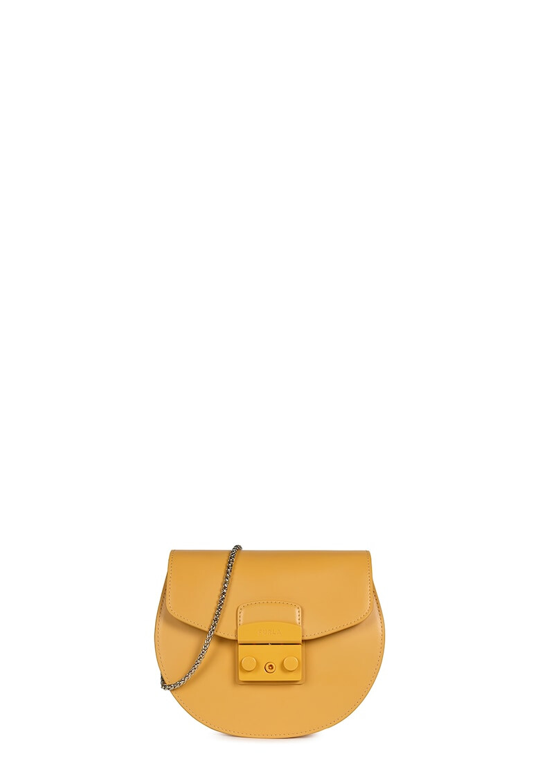 Furla Малка кожена чанта Metropolis - Pepit.bg