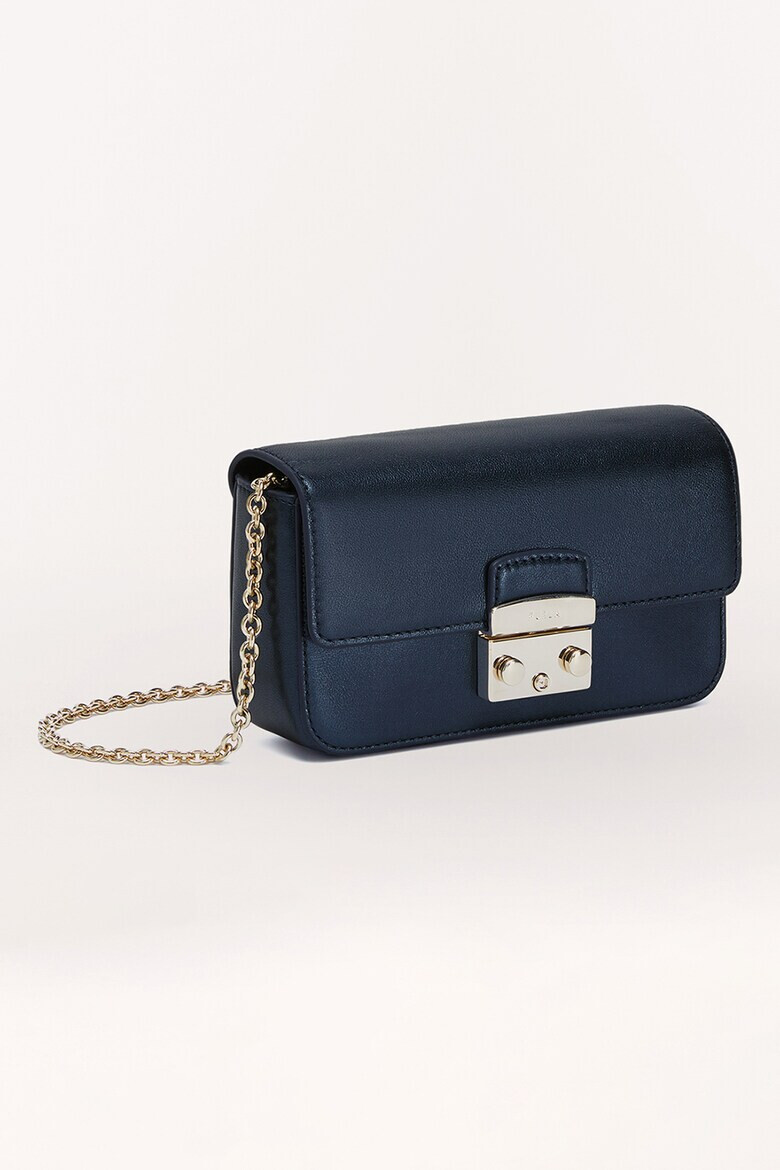 Furla Малка кожена чанта Metropolis - Pepit.bg