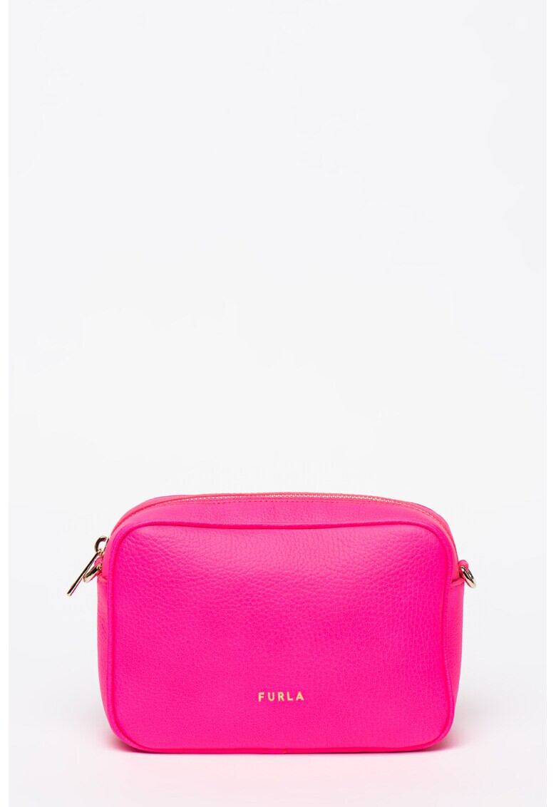 Furla Малка кожена чанта Real - Pepit.bg