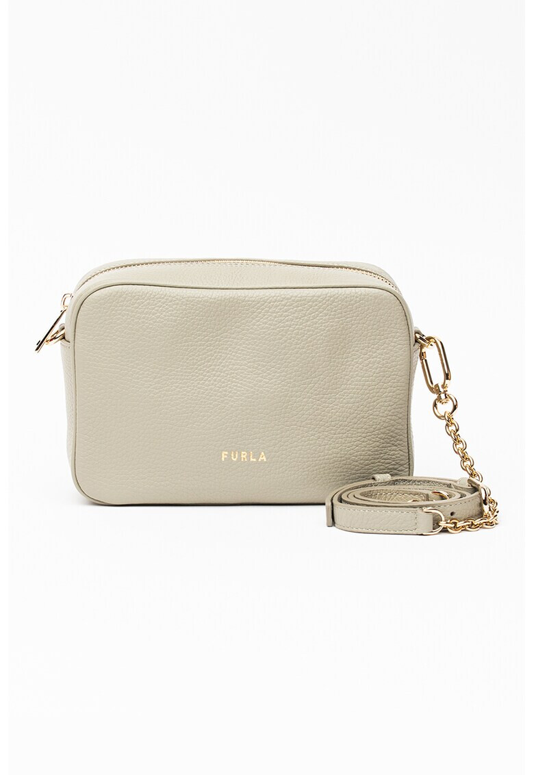 Furla Малка кожена чанта Real - Pepit.bg