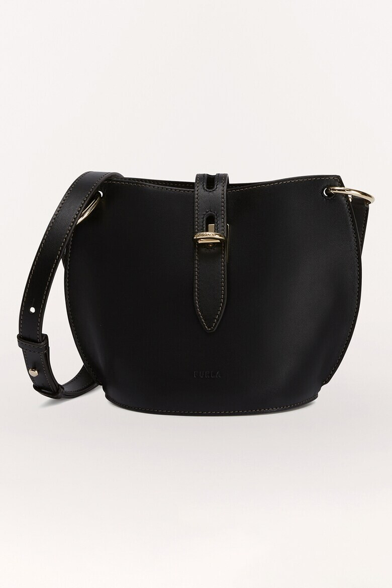 Furla Малка кожена чанта Unica - Pepit.bg
