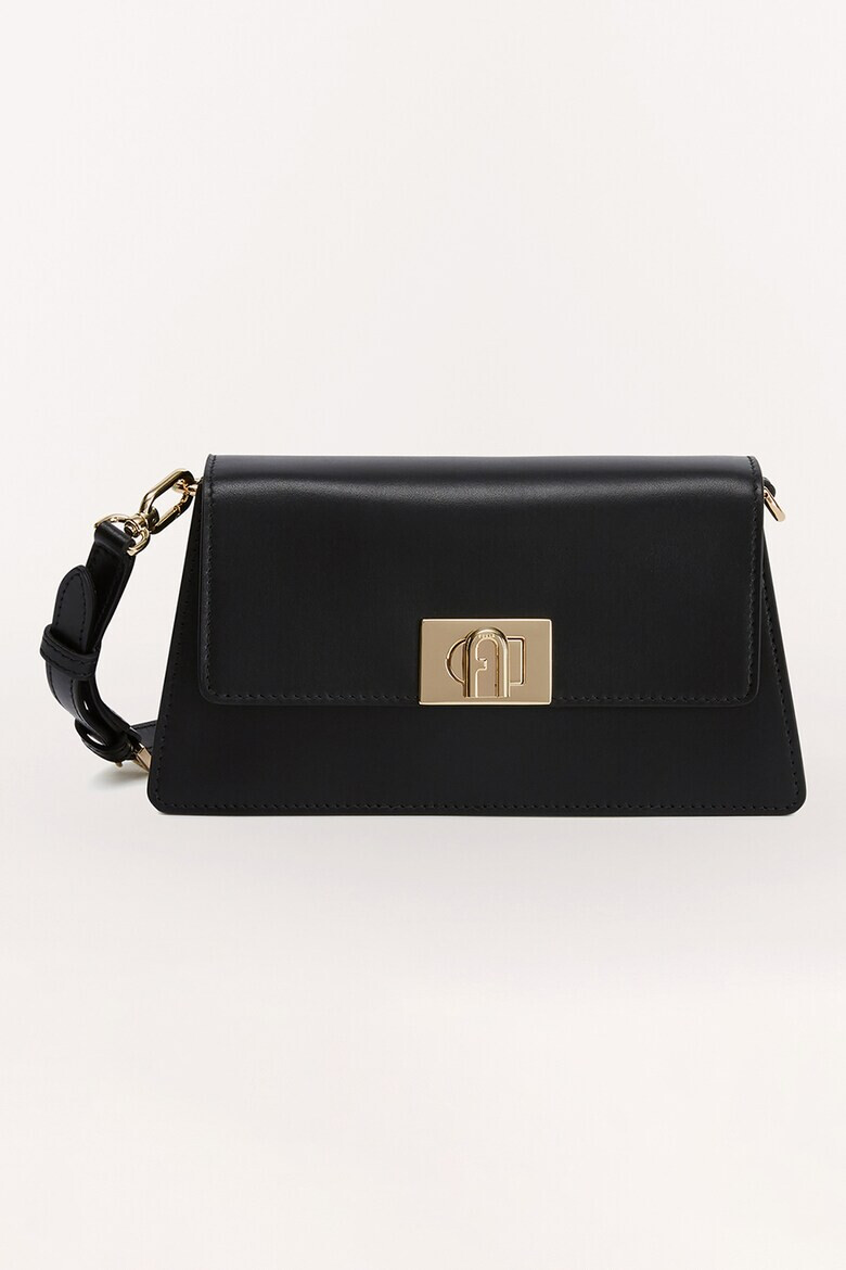 Furla Малка кожена чанта Zoe - Pepit.bg