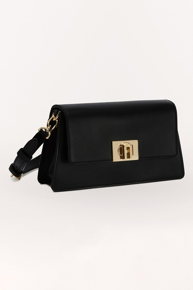 Furla Малка кожена чанта Zoe - Pepit.bg