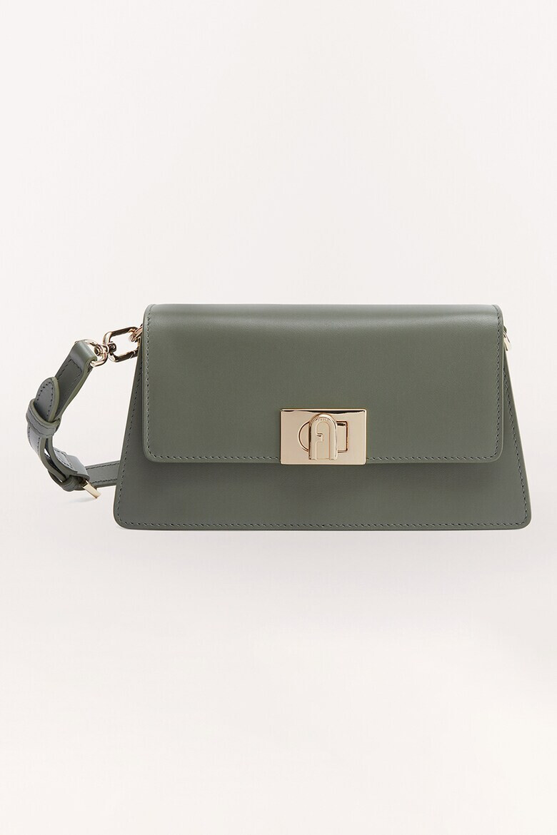 Furla Малка кожена чанта Zoe - Pepit.bg