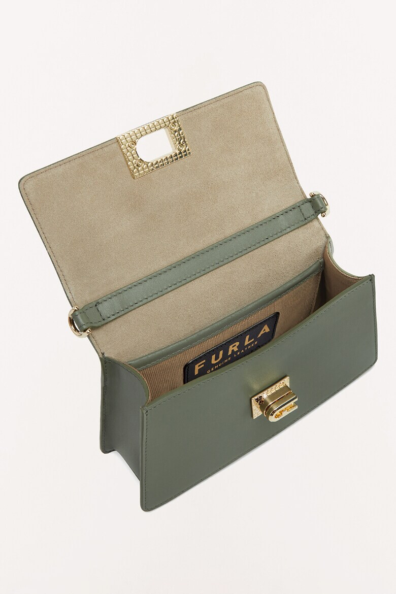 Furla Малка кожена чанта Zoe - Pepit.bg