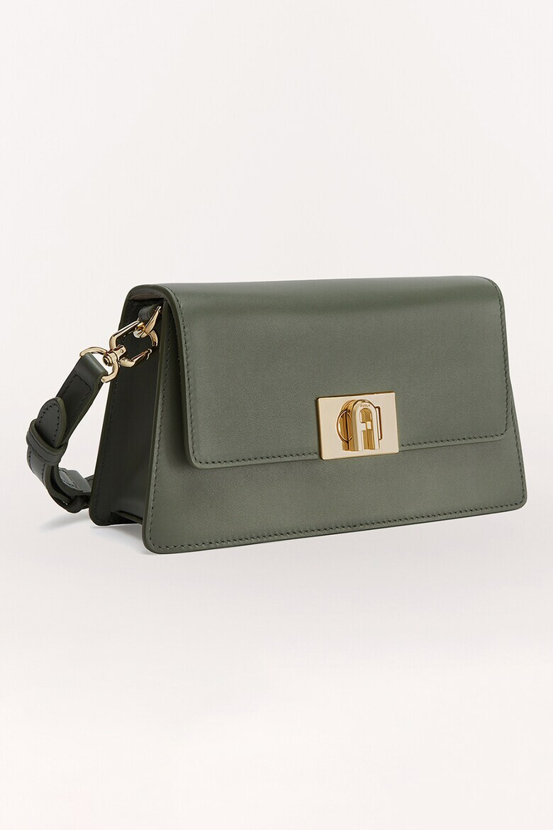 Furla Малка кожена чанта Zoe - Pepit.bg
