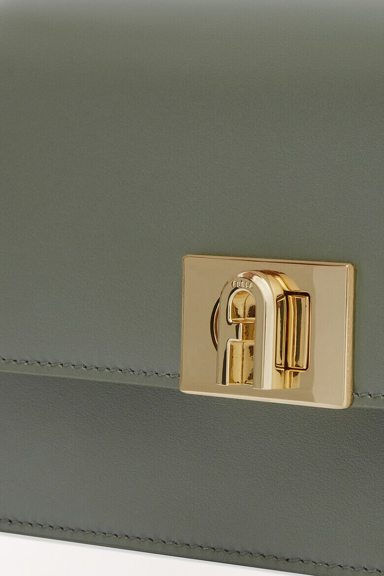 Furla Малка кожена чанта Zoe - Pepit.bg