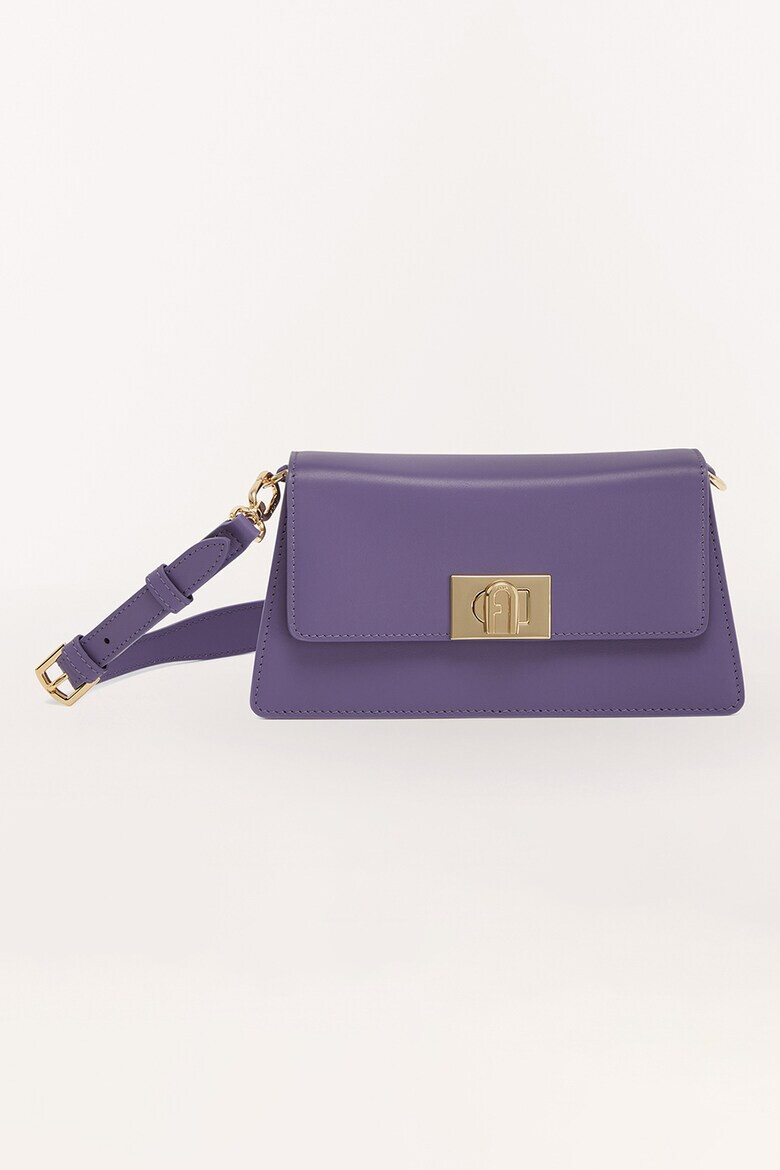 Furla Малка кожена чанта Zoe - Pepit.bg