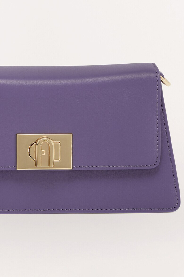 Furla Малка кожена чанта Zoe - Pepit.bg