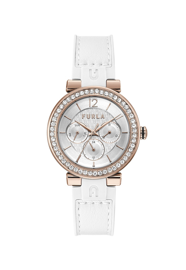 Furla Мултифункционален часовник с кристали - Pepit.bg