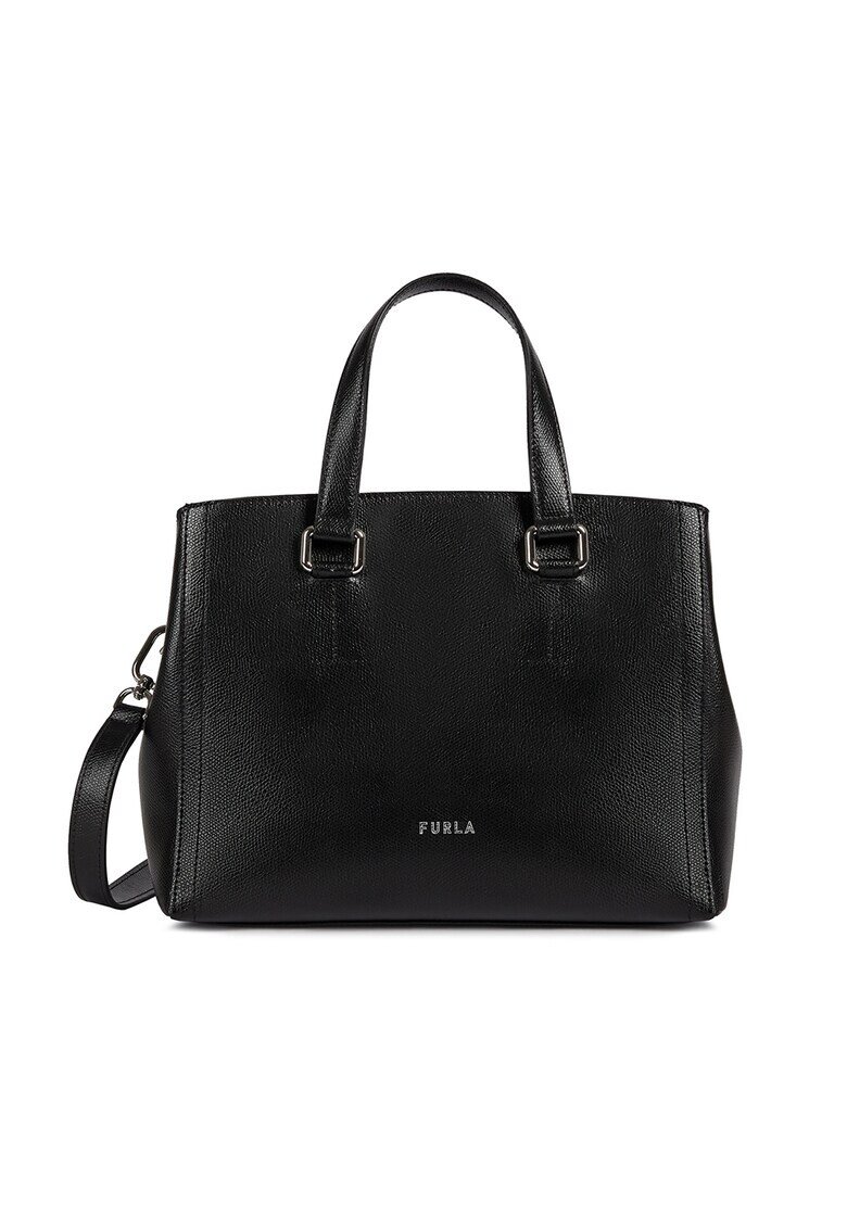 Furla Релефна кожена чанта Next - Pepit.bg
