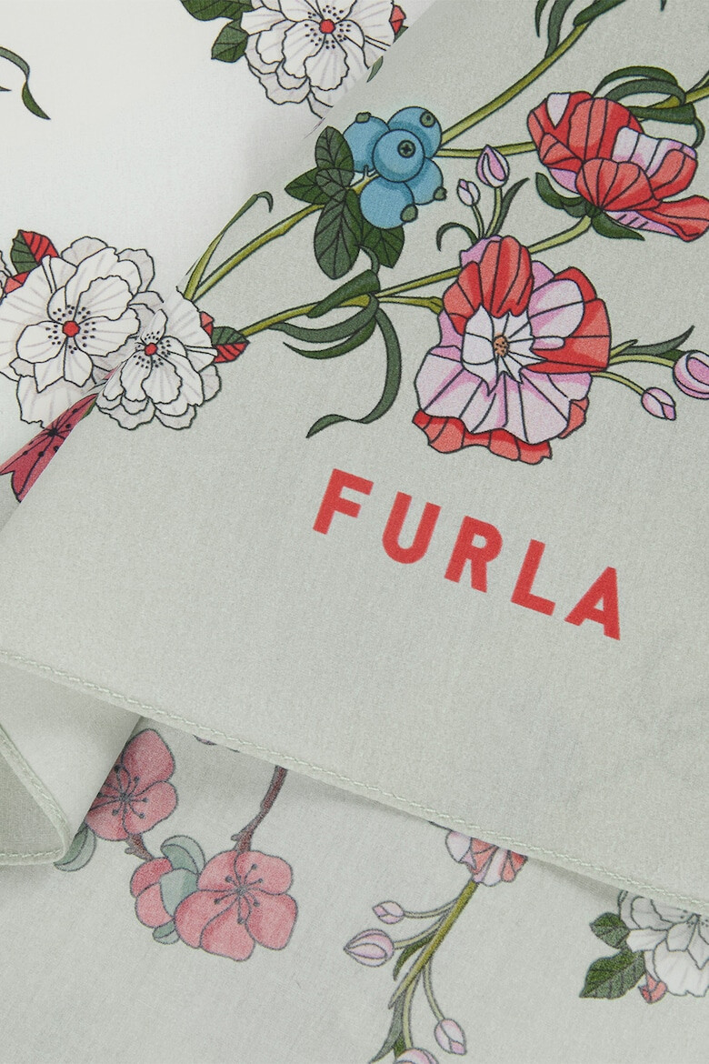 Furla Шал Primula с щампа - Pepit.bg