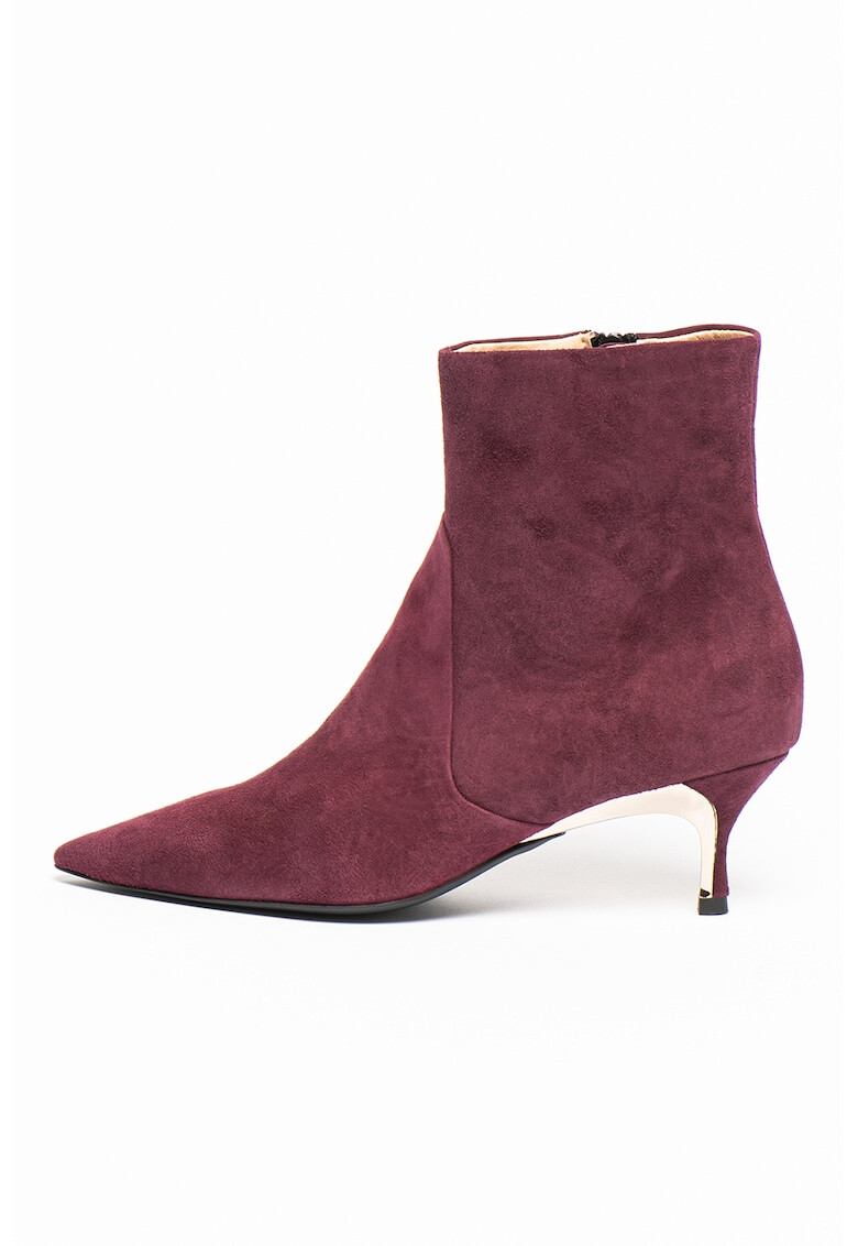 Furla Велурени боти Code с котешки ток - Pepit.bg