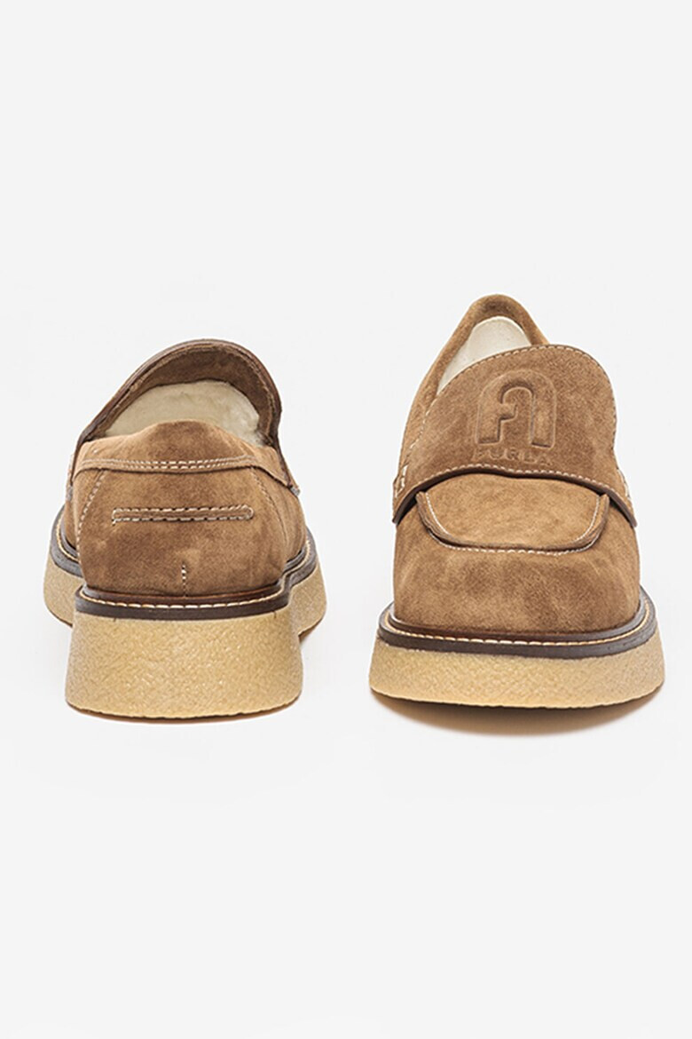 Furla Велурени мокасини Easy - Pepit.bg