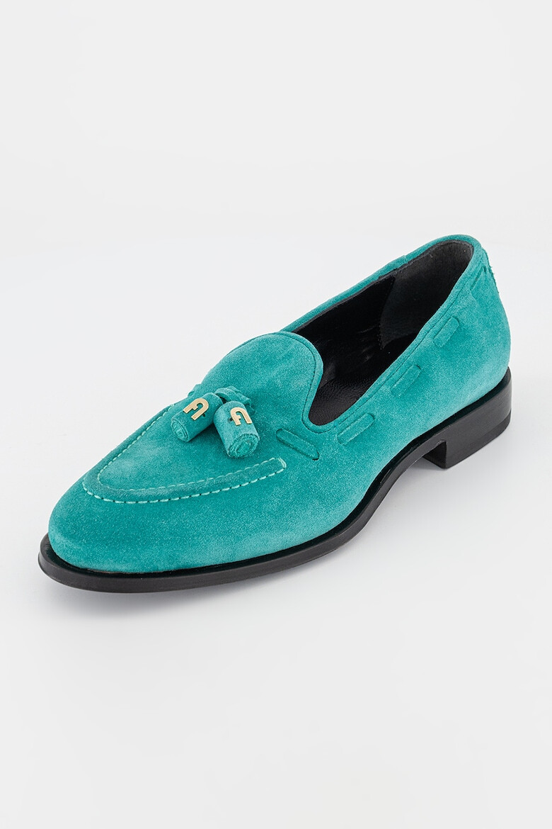 Furla Велурени мокасини Heritage - Pepit.bg