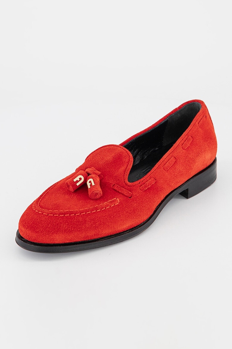 Furla Велурени мокасини Heritage - Pepit.bg