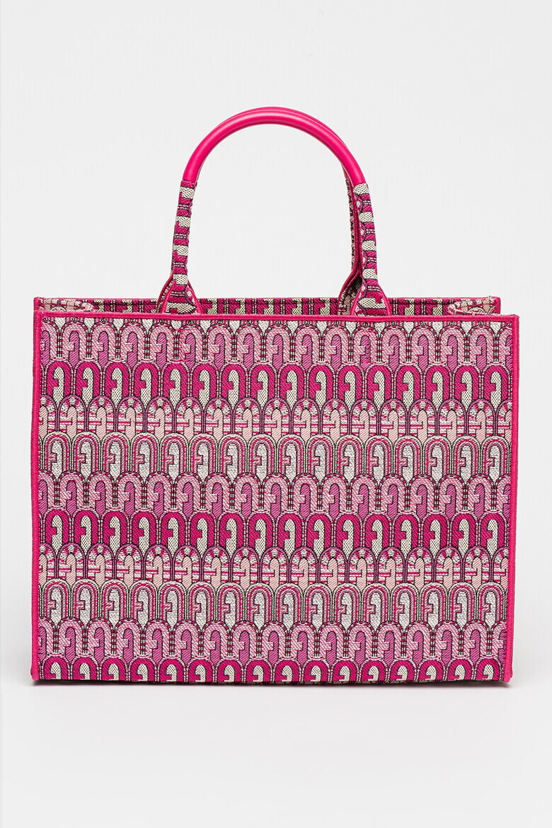 Furla Жакардова шопинг чанта Oprotunity с монограм - Pepit.bg