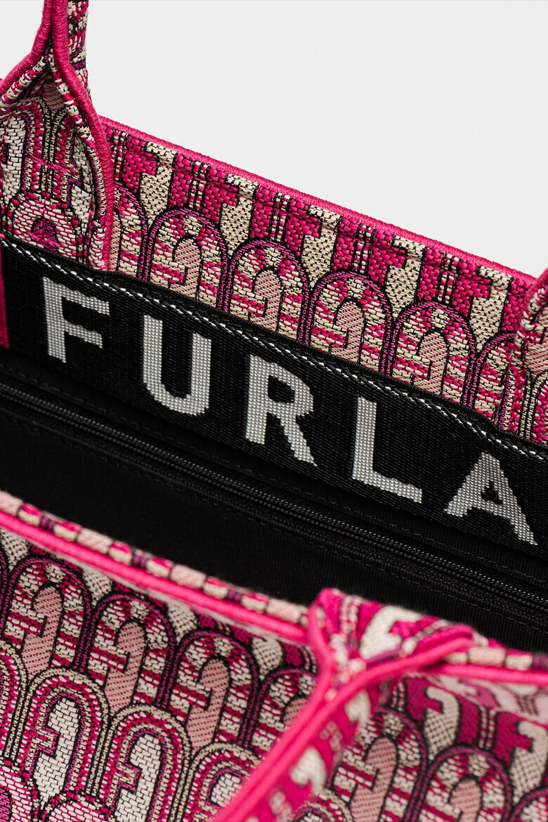 Furla Жакардова шопинг чанта Oprotunity с монограм - Pepit.bg