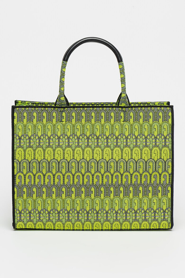Furla Жакардова шопинг чанта Oprotunity с монограм - Pepit.bg