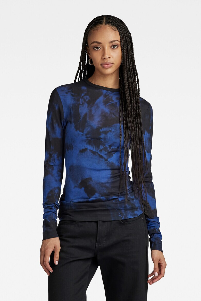 G-Star RAW Блуза с хоризонтален меланж - Pepit.bg