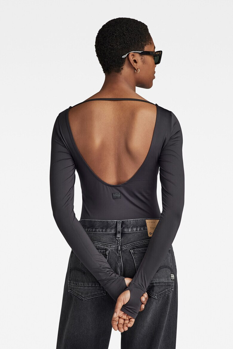 G-Star RAW Боди с дълбоко деколте отзад - Pepit.bg