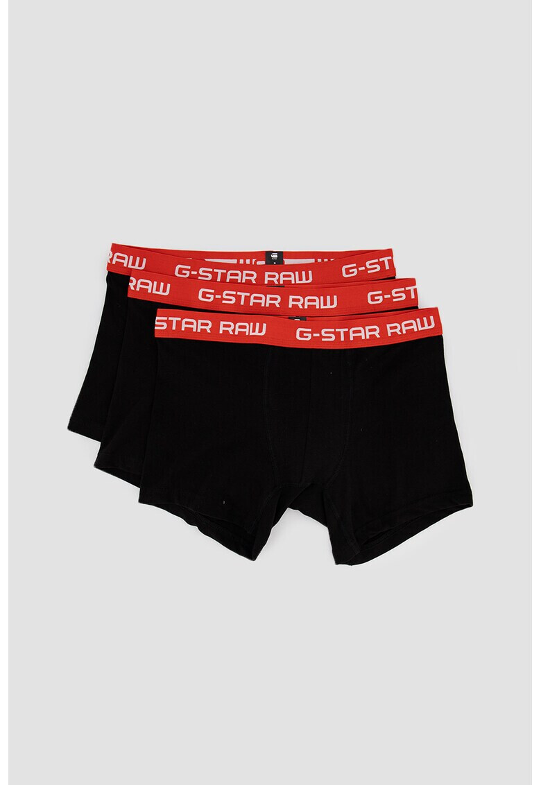 G-Star RAW Боксерки с контрастно лого 3 чифта - Pepit.bg