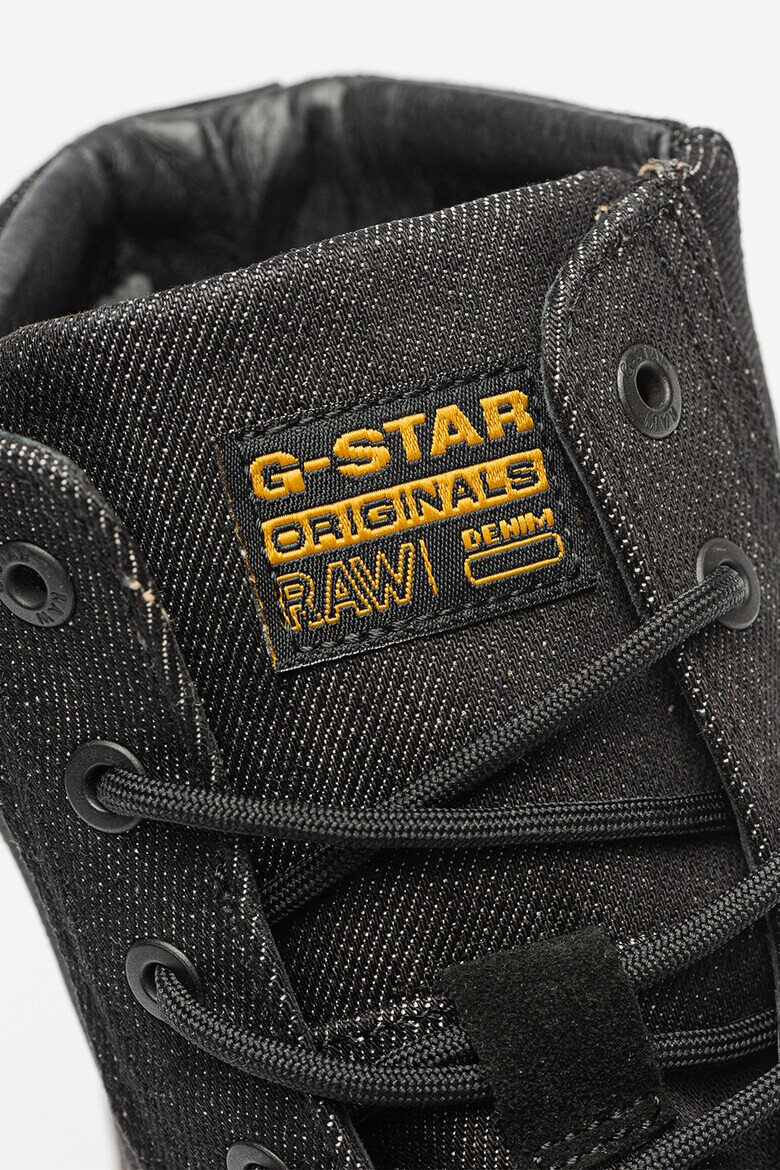 G-Star RAW Боти от деним Noxer HGH с връх тип бомбе - Pepit.bg