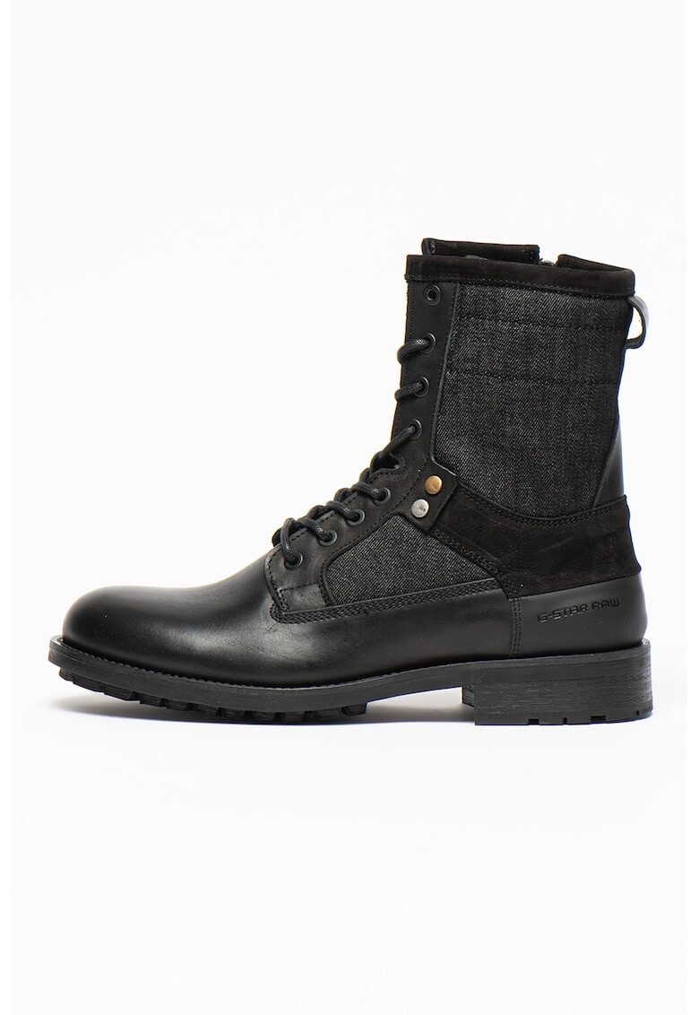 G-Star RAW Боти Patton VI с деним - Pepit.bg