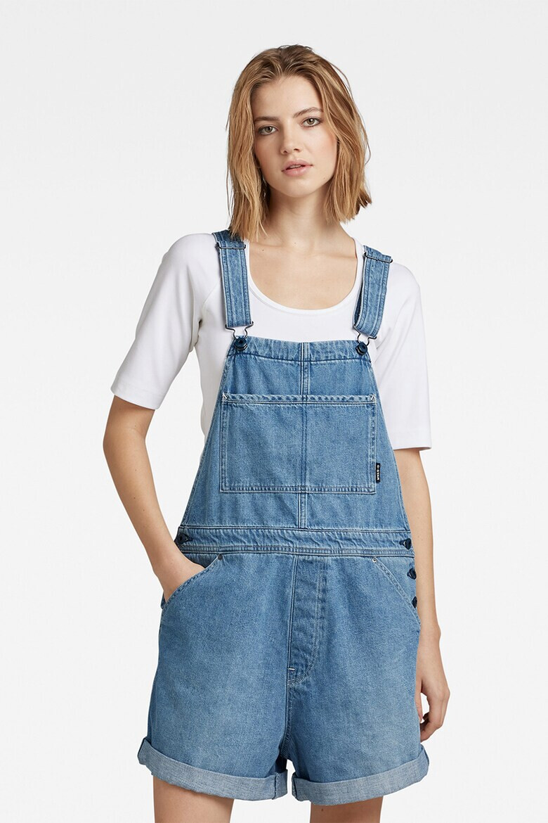 G-Star RAW Дънков къс гащеризон - Pepit.bg
