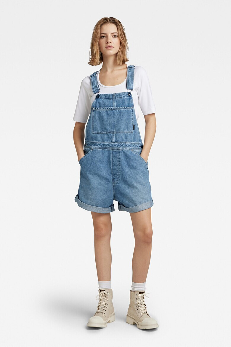 G-Star RAW Дънков къс гащеризон - Pepit.bg