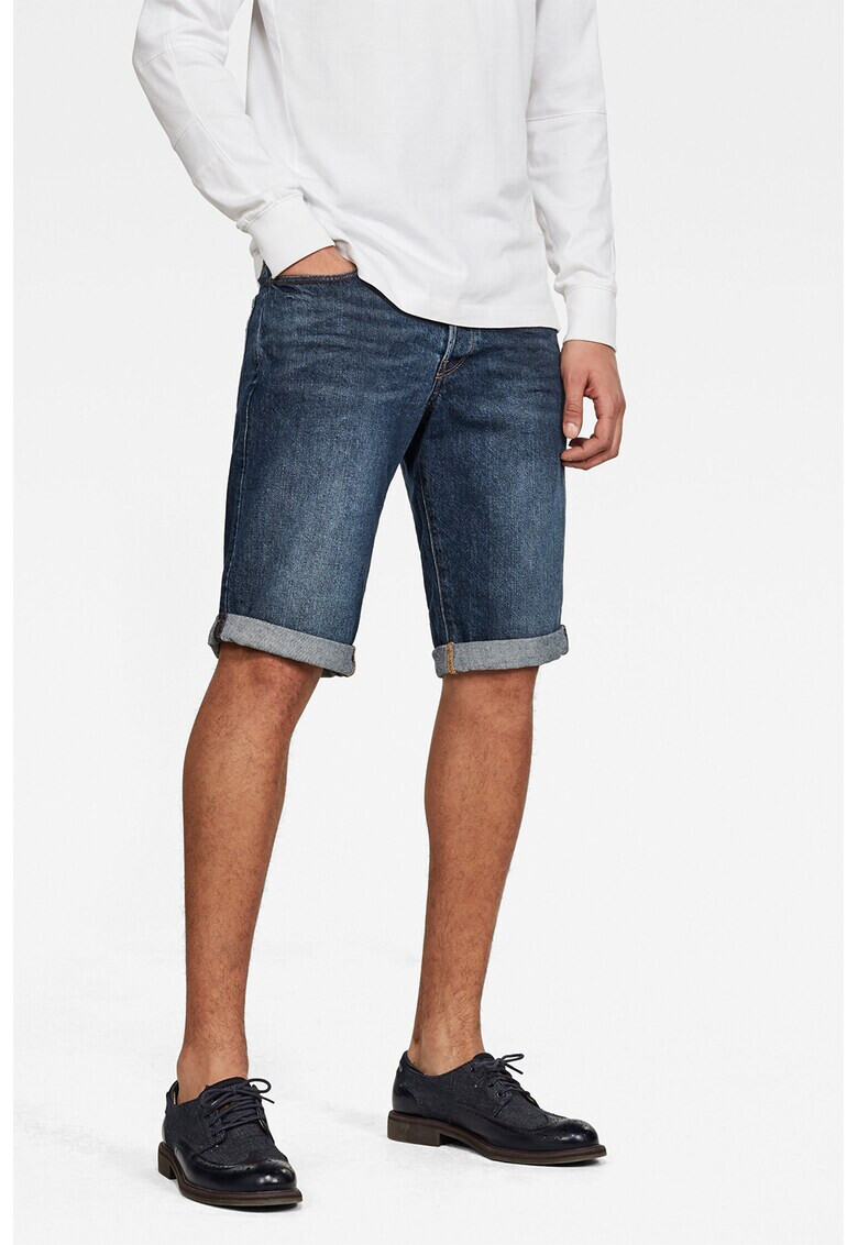 G-Star RAW Дънкови бермуди 3301 - Pepit.bg